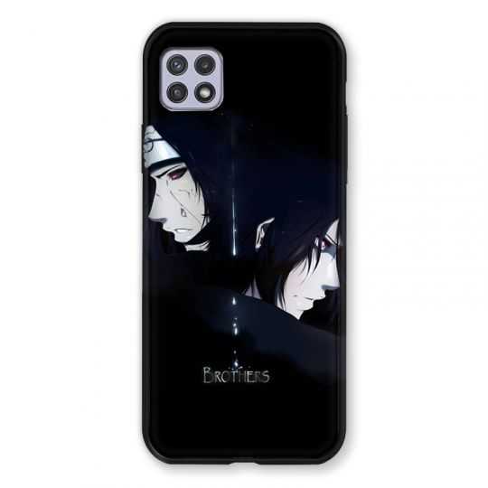 Coque Pour Samsung Galaxy A22 5G Manga Naruto Sasuke Itachi