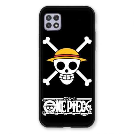 Coque Pour Samsung Galaxy A22 5G Manga One Piece Tete de Mort
