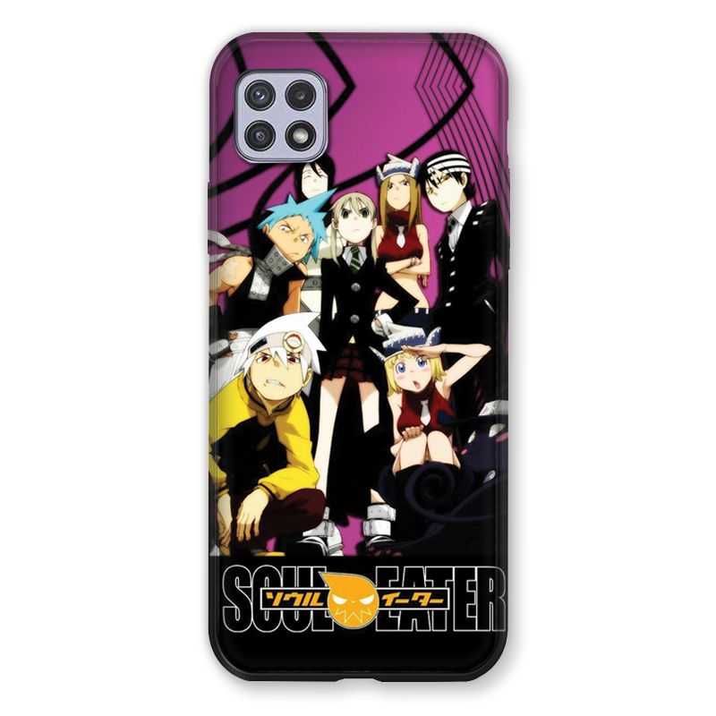Coque Pour Samsung Galaxy A22 5G Manga Soul Eater Violet