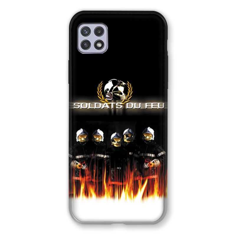 Coque Pour Samsung Galaxy A22 5G Pompier Soldat
