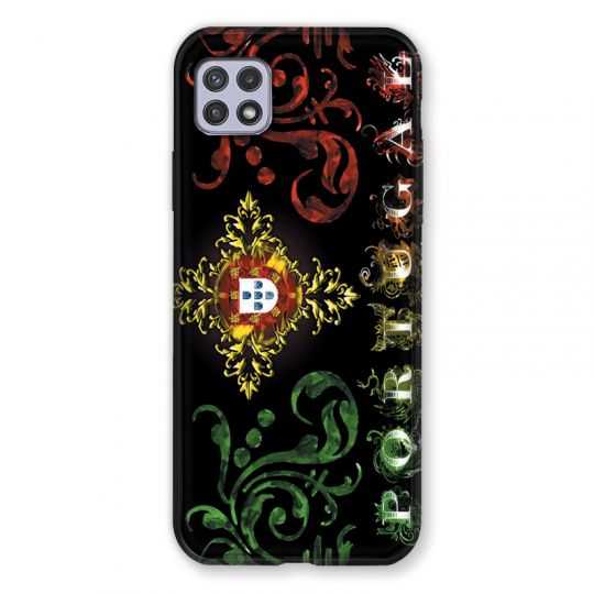 Coque Pour Samsung Galaxy A22 5G Portugal Arabesque