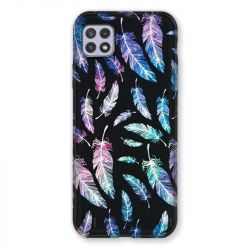 Coque Pour Samsung Galaxy A22 5G Psychedelic Plume