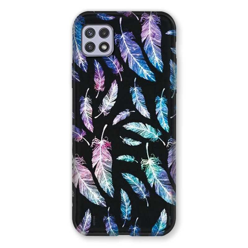 Coque Pour Samsung Galaxy A22 5G Psychedelic Plume