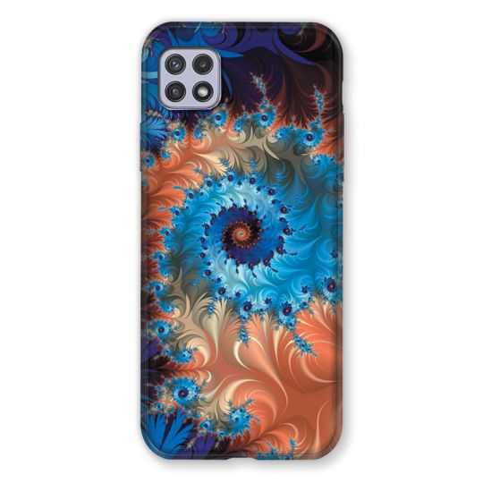 Coque Pour Samsung Galaxy A22 5G Psychedelic Spirale