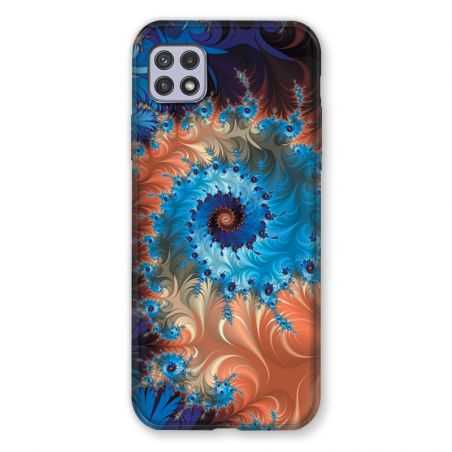 Coque Pour Samsung Galaxy A22 5G Psychedelic Spirale