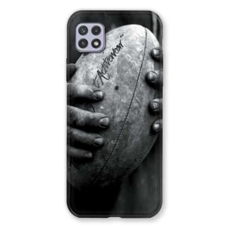 Coque Pour Samsung Galaxy A22 5G Rugby Ballon Vintage