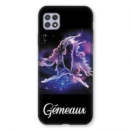 Coque Pour Samsung Galaxy A22 5G Signe Zodiaque 2 Gémeaux