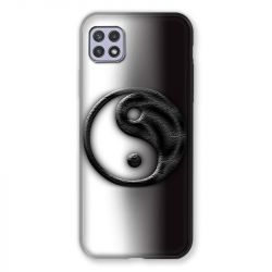 Coque Pour Samsung Galaxy A22 5G Yin Yang 3d