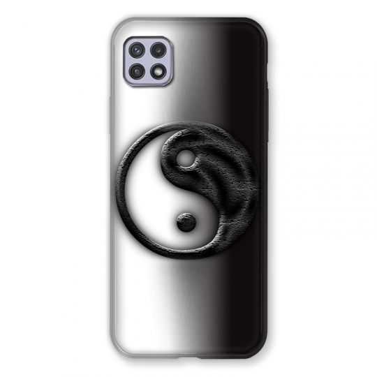 Coque Pour Samsung Galaxy A22 5G Yin Yang 3d
