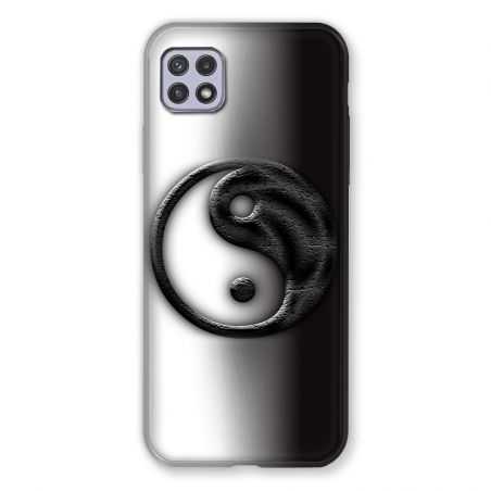 Coque Pour Samsung Galaxy A22 5G Yin Yang 3d