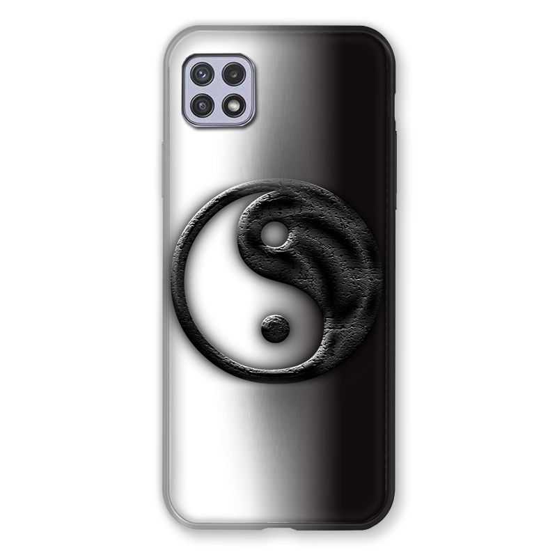 Coque Pour Samsung Galaxy A22 5G Yin Yang 3d