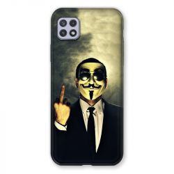 Coque Pour Samsung Galaxy A22 5G Anonymous Doigt