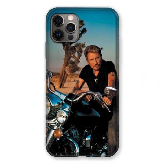 Coque Pour Iphone 13 (6.1) Johnny Hallyday Moto