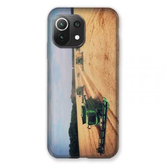 Coque Pour Xiaomi Mi 11 Lite 4G / 5G Agriculture Moissonneuse