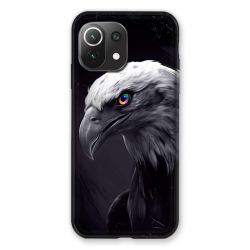 Coque Pour Xiaomi Mi 11 Lite 4G / 5G Aigle Royal Noir