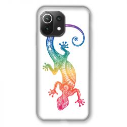 Coque Pour Xiaomi Mi 11 Lite 4G / 5G Animaux Maori Salamandre Color