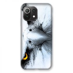Coque Pour Xiaomi Mi 11 Lite 4G / 5G Aigle Royal Blanc