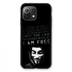 Coque Pour Xiaomi Mi 11 Lite 4G / 5G Anonymous I am free