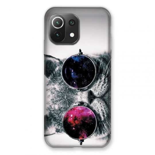 Coque Pour Xiaomi Mi 11 Lite 4G / 5G Chat Fashion