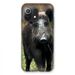Coque Pour Xiaomi Mi 11 Lite 4G / 5G Chasse Sanglier bois