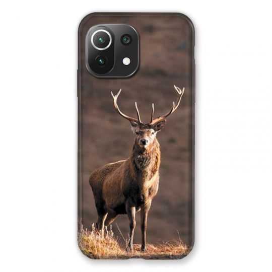 Coque Pour Xiaomi Mi 11 Lite 4G / 5G Chasse Chevreuil Blanc