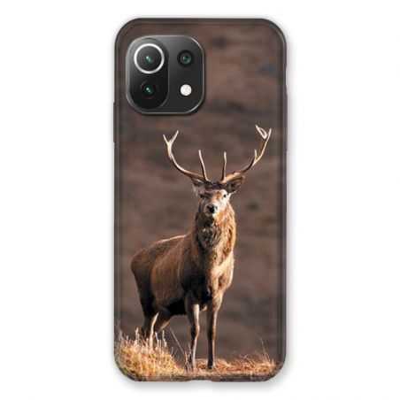 Coque Pour Xiaomi Mi 11 Lite 4G / 5G Chasse Chevreuil Blanc