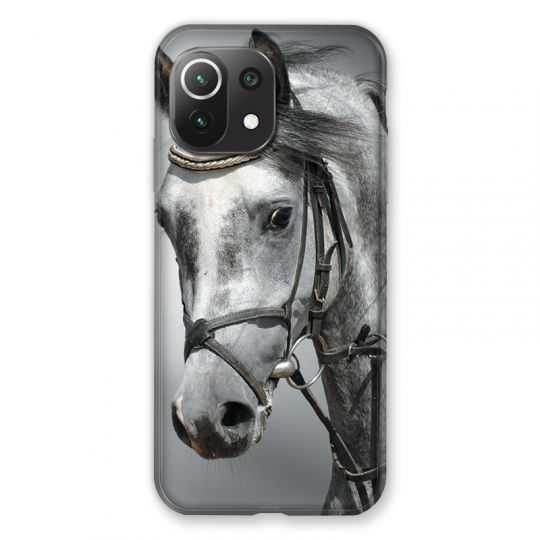 Coque Pour Xiaomi Mi 11 Lite 4G / 5G Cheval Blanc