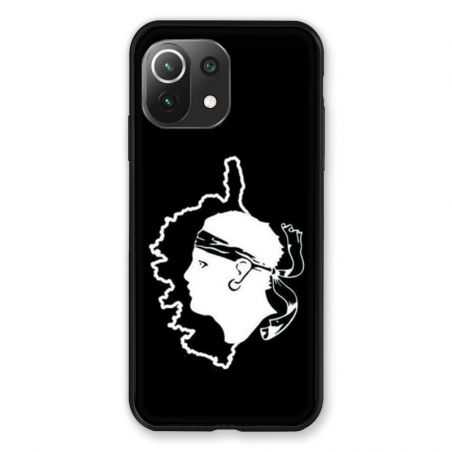 Coque Pour Xiaomi Mi 11 Lite 4G / 5G Corse Noir