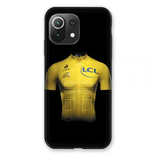 Coque Pour Xiaomi Mi 11 Lite 4G / 5G Cyclisme Maillot Jaune