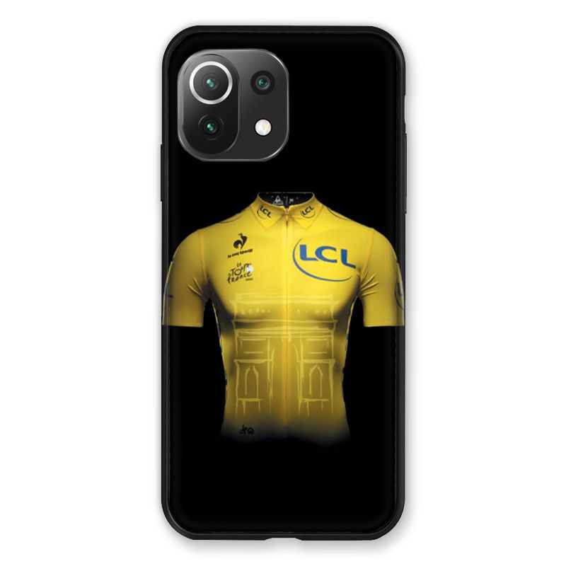 Coque Pour Xiaomi Mi 11 Lite 4G / 5G Cyclisme Maillot Jaune