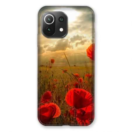 Coque Pour Xiaomi Mi 11 Lite 4G / 5G Fleur Coquelicot