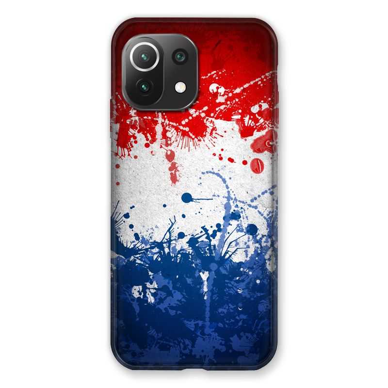 Coque Pour Xiaomi Mi 11 Lite 4G / 5G France Eclaboussure