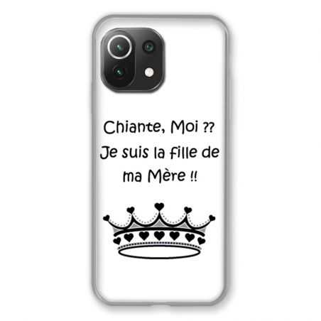 Coque Pour Xiaomi Mi 11 Lite 4G / 5G Humour Moi Chiante