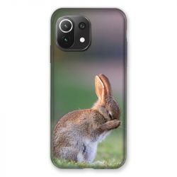 Coque Pour Xiaomi Mi 11 Lite 4G / 5G Lapin Marron