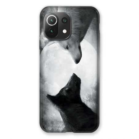 Coque Pour Xiaomi Mi 11 Lite 4G / 5G Loup Duo