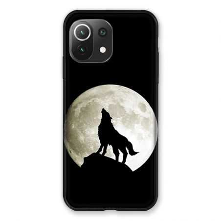 Coque Pour Xiaomi Mi 11 Lite 4G / 5G Loup Noir