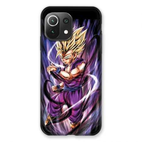 Coque Pour Xiaomi Mi 11 Lite 4G / 5G Manga Dragon Ball Sangohan Violet