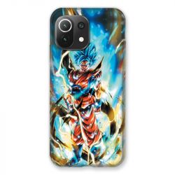 Coque Pour Xiaomi Mi 11 Lite 4G / 5G Manga Dragon Ball Sangoku Blanc