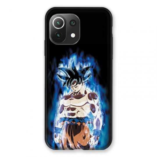 Coque Pour Xiaomi Mi 11 Lite 4G / 5G Manga Dragon Ball Sangoku Noir