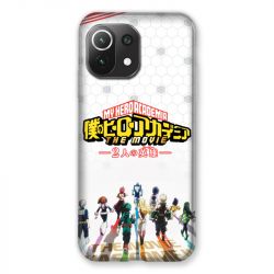 Coque Pour Xiaomi Mi 11 Lite 4G / 5G Manga My Hero Academia Blanc