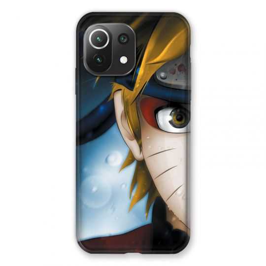 Coque Pour Xiaomi Mi 11 Lite 4G / 5G Manga Naruto Blanc