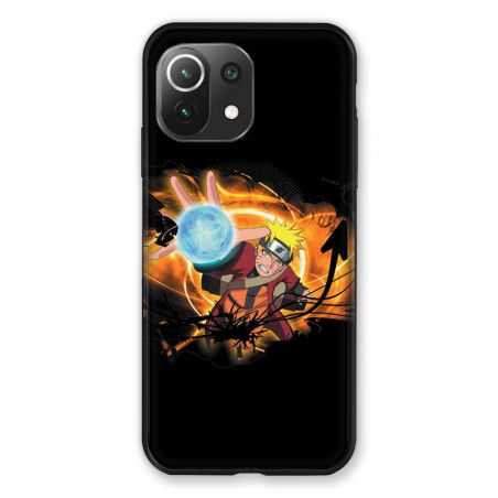 Coque Pour Xiaomi Mi 11 Lite 4G / 5G Manga Naruto Noir