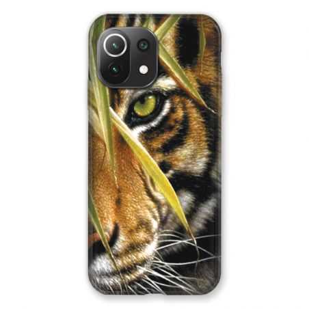 Coque Pour Xiaomi Mi 11 Lite 4G / 5G Oeil Tigre