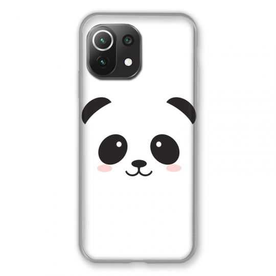 Coque Pour Xiaomi Mi 11 Lite 4G / 5G Panda Blanc