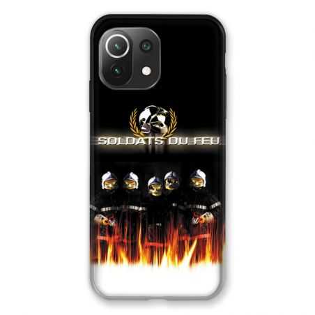 Coque Pour Xiaomi Mi 11 Lite 4G / 5G Pompier Soldat