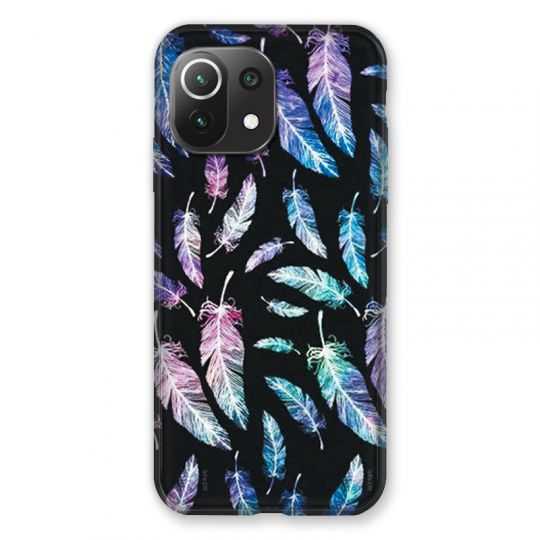Coque Pour Xiaomi Mi 11 Lite 4G / 5G Psychedelic Plume