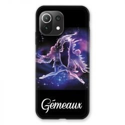 Coque Pour Xiaomi Mi 11 Lite 4G / 5G Signe Zodiaque 2 Gémeaux