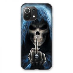 Coque Pour Xiaomi Mi 11 Lite 4G / 5G Tete de Mort Doigt