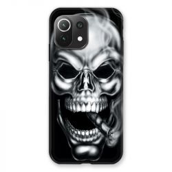 Coque Pour Xiaomi Mi 11 Lite 4G / 5G Tete de Mort Fume