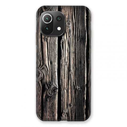Coque Pour Xiaomi Mi 11 Lite 4G / 5G Texture Bois